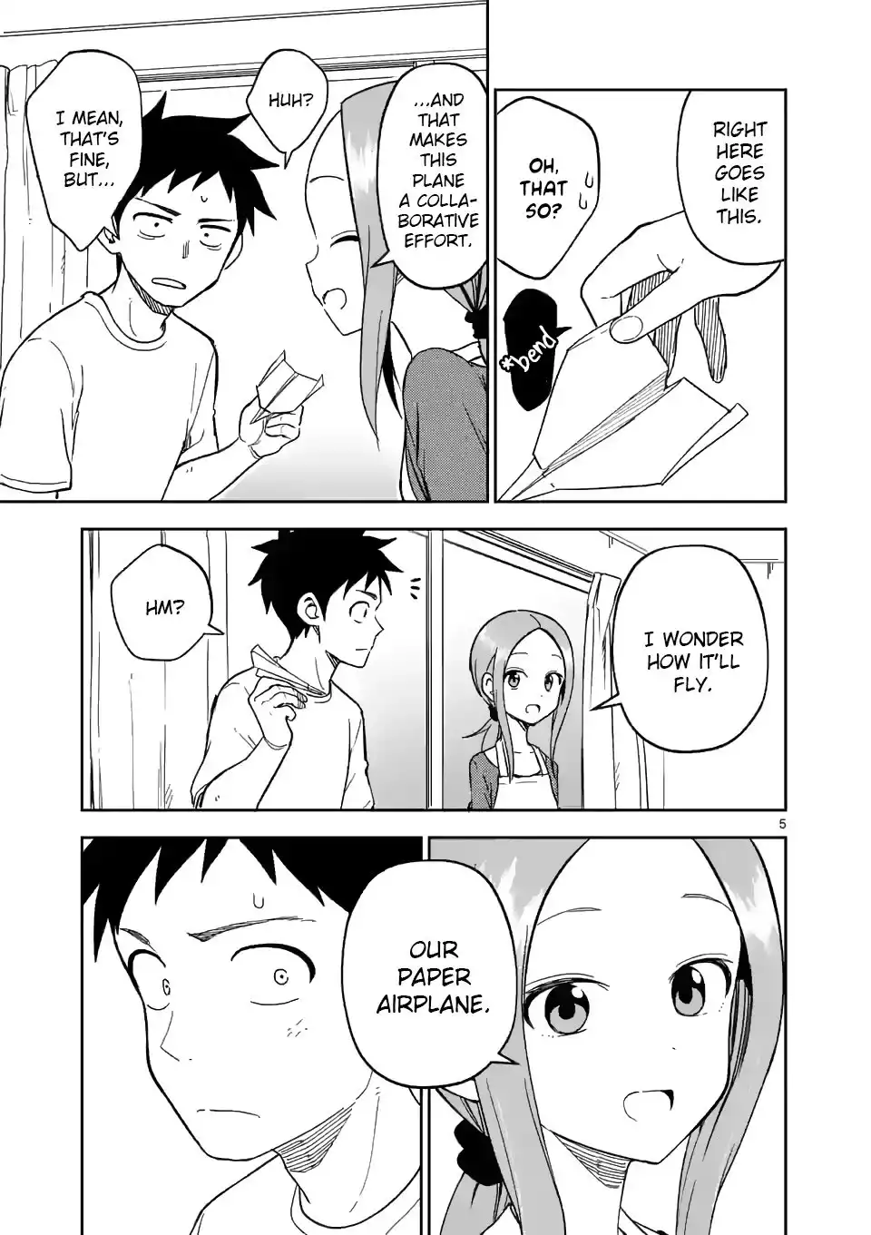 Karakai Jouzu no (Moto) Takagi-san Chapter 182 5